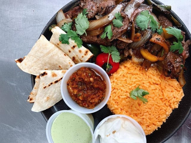 Steak Fajitas.