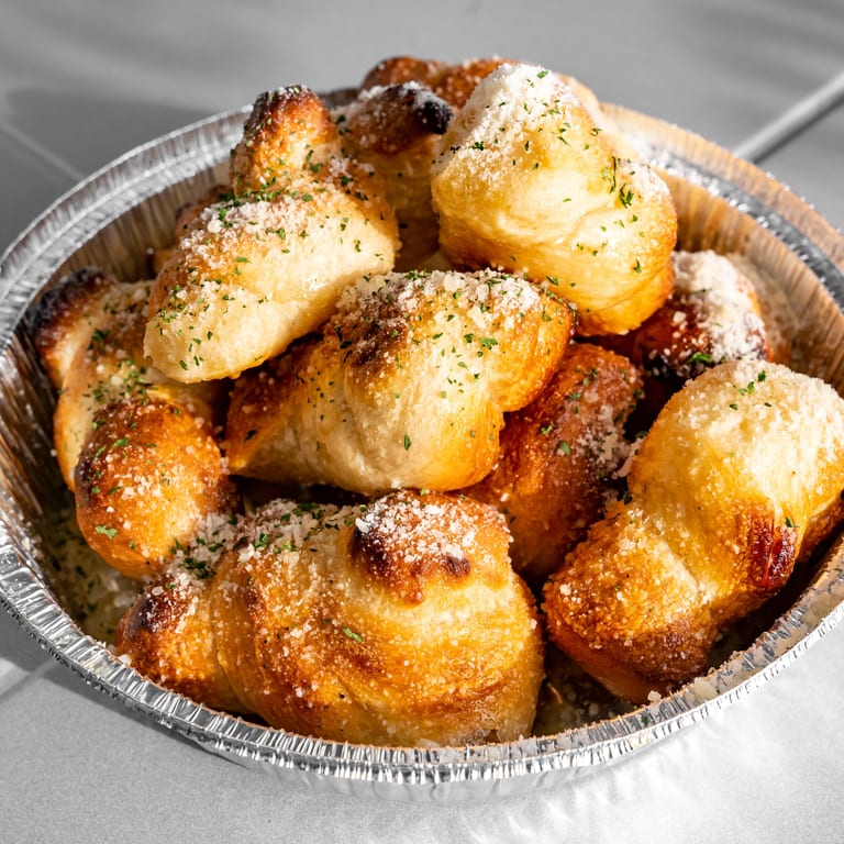 Delicious Garlic Knots Await